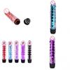 Jelly Crystal Silicone Vibrator Dildo Sex Toy 7 Inch Vibrator Massager Electric