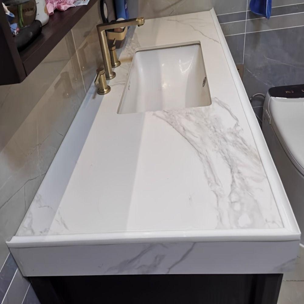 L-образная полоска для остановки воды, самоклеящаяся силиконовая полоска для защиты пола от воды, барьер для стола