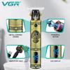 Оригинальная электрическая машинка для стрижки волос VGR-228 Upgrade T9 Профессиональный триммер для волос в металлическом корпусе для мужчин Перезаряжаемая машинка для стрижки волос Цифровой дисплей