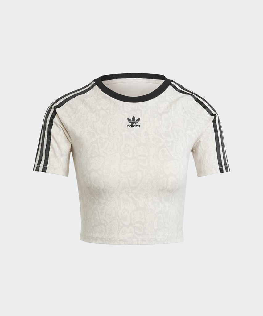 adidas Детская футболка с принтом змеи - Wonder White / Ji8407