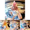 Charming Pvc Cat Fish Keychain Cute Cartoon Styles Perfect For Cat Lovers Gift