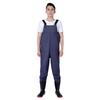 Fishing Bib Overall with Anti-slip Rubber Boots Waterproof Breathable Adjustable Men Women Hunting Work Pants Trouser Rain Gear Workwear