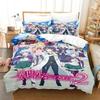 In Another World with My Smartphone Printed Bed Set Duvet Cover Pillowcase Bedding Set Linen Sheet Quilt Cover Full Queen Size