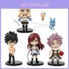 Набор ПВХ моделей фигурок Fairy Tail с подвижными частями для коллекционеров и фанатов