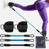 Ankle Strap Resistance Bands Hip Leg Strength Pull Rope Fitness Elastic Training Home Yoga Pilate Crossfit Workout Gym Equipment