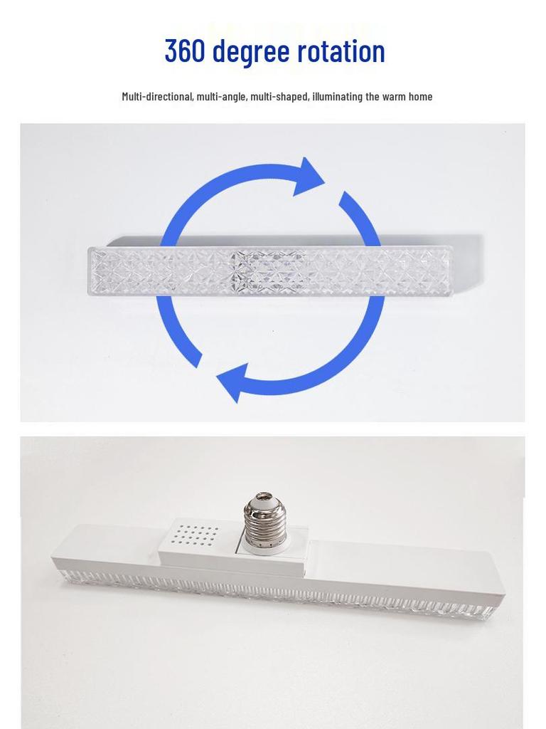 Светодиодная энергосберегающая хрустальная лампа E27 с винтовым цоколем