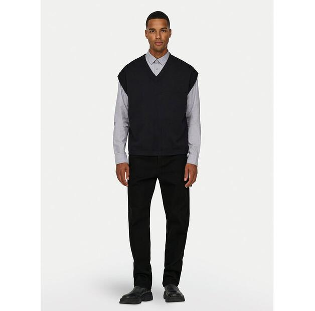 Джинсы Only & Sons 22030974 черный Straight Fit