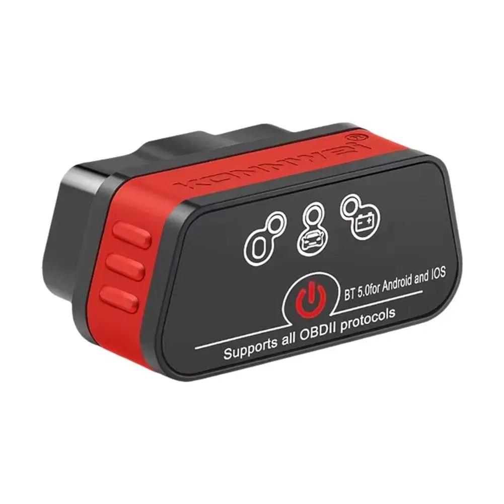 KW903 ELM327 V1.5 Bluetooth 5.0 OBD2 сканер для Android/IOS OBD 2 автомобильный диагностический инструмент считыватель кодов pk Vgate ICAR2 ICAR 2 R9P4