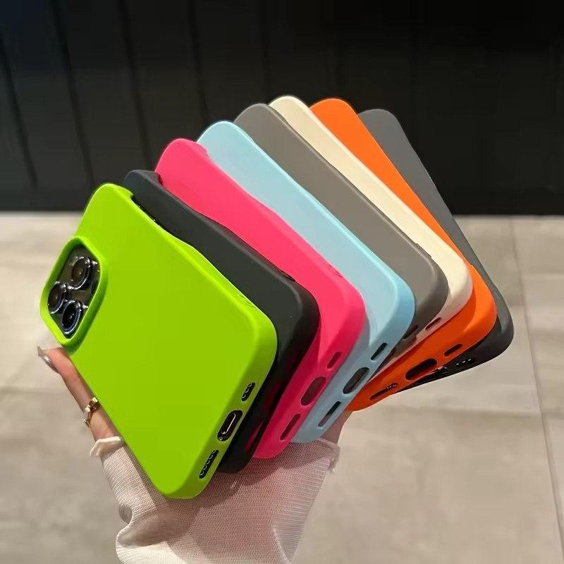 Мягкий силиконовый ультратонкий матовый чехол для iPhone 11 12 13 14 15 16 Pro Max Plus X Xs Max XR противоударный бампер задняя крышка