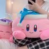 Аниме плюшевая игрушка Спящий Кирби плюшевые игрушки кукла Кирби с ночным колпаком мягкий подарок для девочки