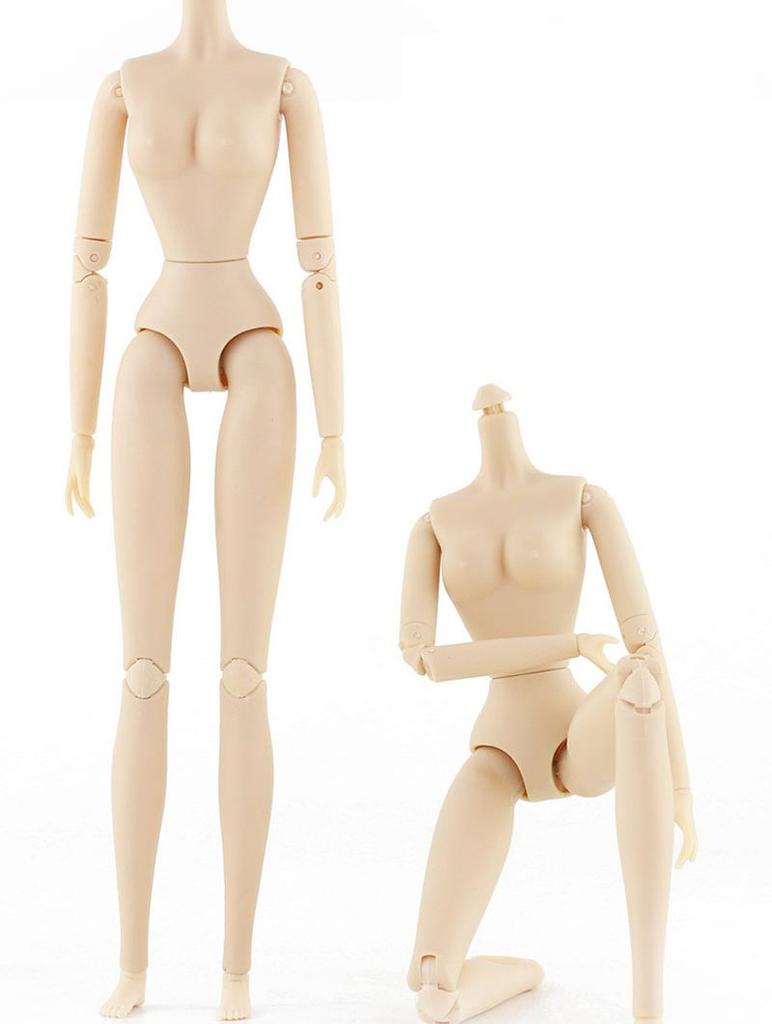 Высокое качество 1/6 аксессуары для кукол BJD, 28 шарниров для куклы 11,5 дюймов, подвижное обнаженное тело куклы телесного цвета и 5 пар сменных рук куклы