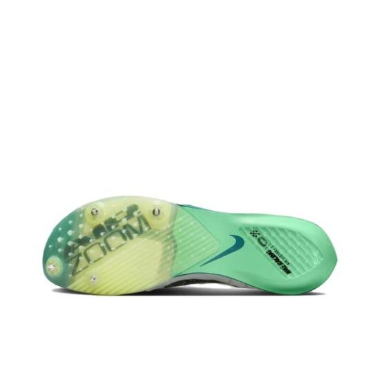 Nike Кроссовки унисекс ZoomX Victory 2 White Electric Algae Bright-Spruce Black FD8411-100