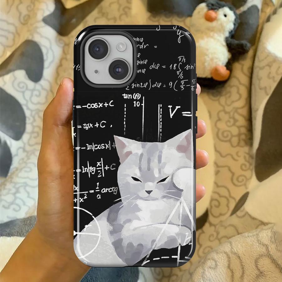 Чехол для телефона "Кот, который любит учиться" для Xiaomi Redmi Note 14 4G 14 Pro Plus 5G Мягкий чехол Capa