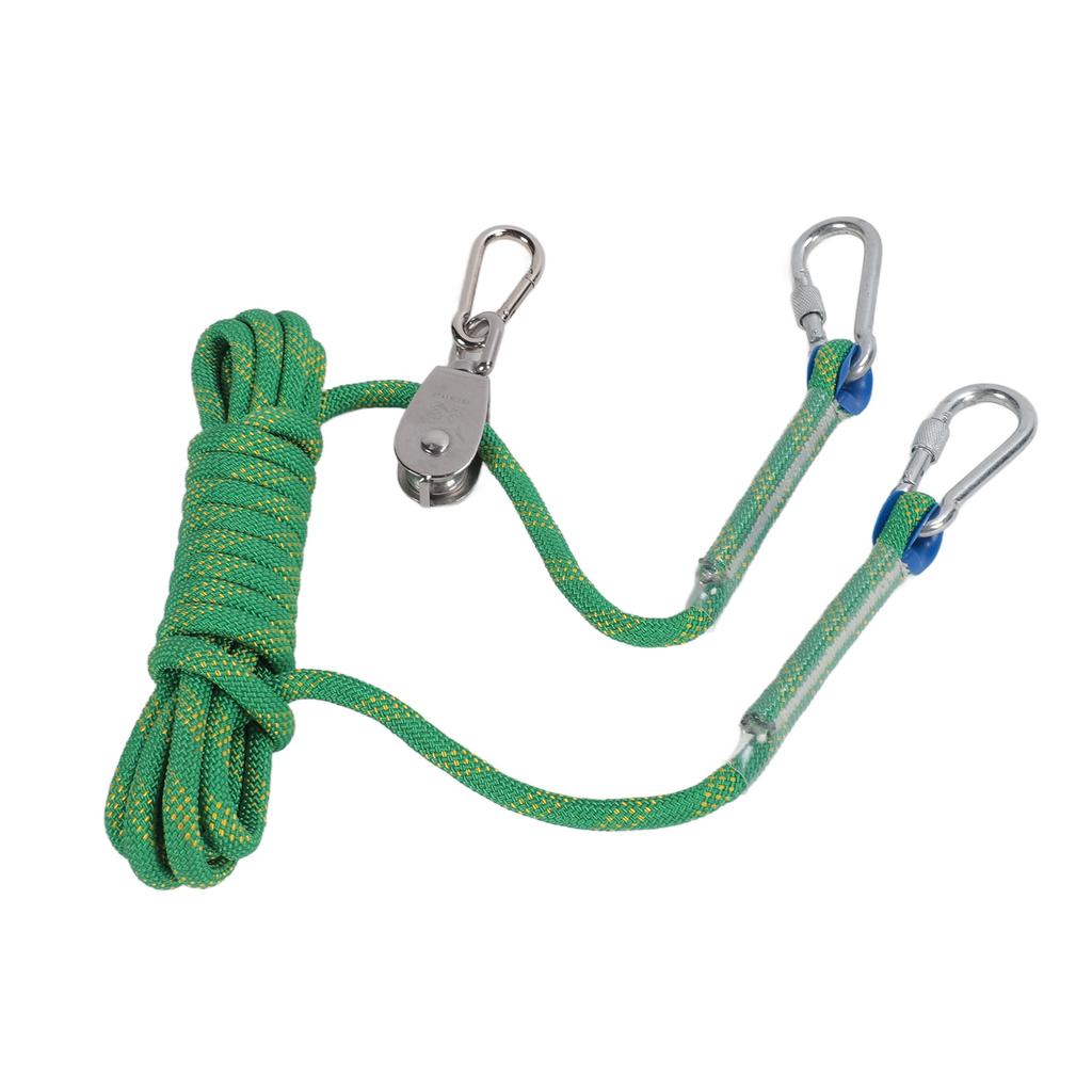 Dog Tie Out Cable Reflective 360 Degree Rotating Pulley Dog Runner Cable for Outdoor Camping Yard