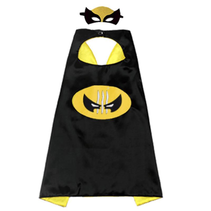 Kids' Superhero Cape & Mask Set for Halloween