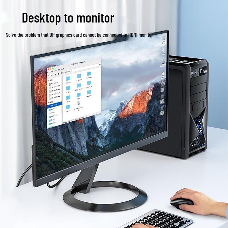 Видеокабель BiyaZ DisplayPort 1.2 на HDMI 4K