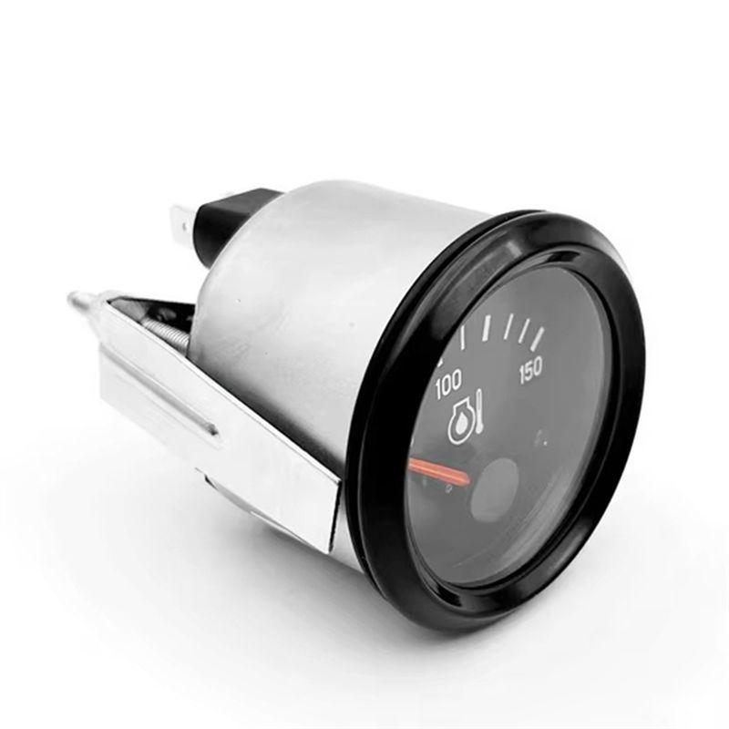 VDO Oil Temperature Gauge Meter 12V Diesel Generator Set Automotive Excavator Engineering Vehicle Accessories-X59A