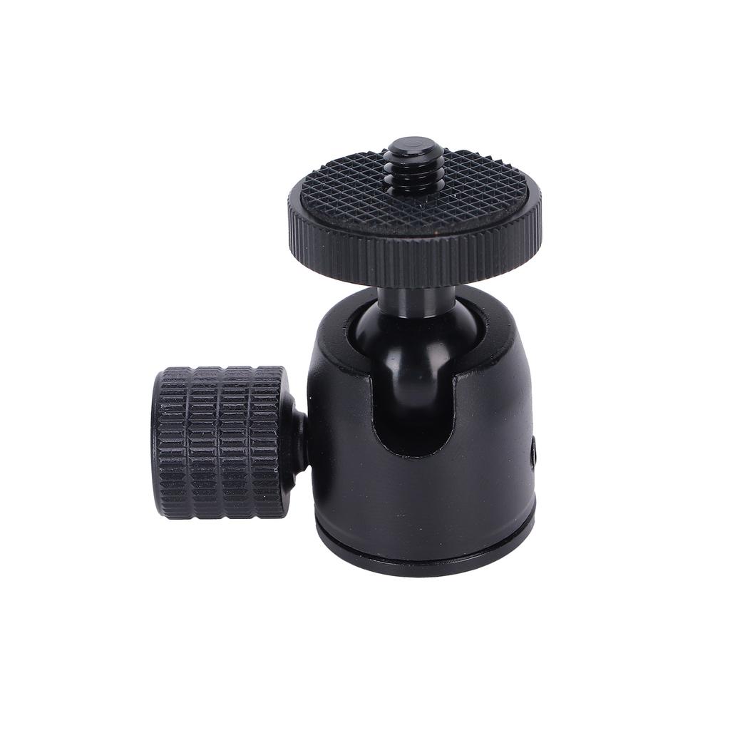 Mini Tripod Ball Head with 1 4 Inch Screw and Hot Shoe Mount Adapter for DSLR Camera Ring Light