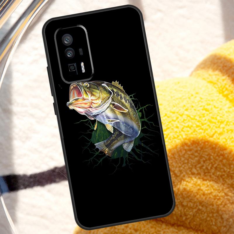 Чехол для рыбалки на окуня для POCO X6 M6 X3 Pro X5 F3 F5 M5s Xiaomi 13 14 Ultra 12 Lite 11T 12T 13T Pro