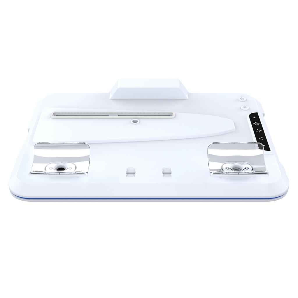 IPEGA PG-P5S020W для игровой консоли Sony PS5 Slim, охлаждающая подставка, зарядное устройство для двух контроллеров, вешалка для наушников
