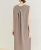 Urban Research Items Shoulder Tuck Sleeveless Dress MOC FREE Women's ITA5-26A030