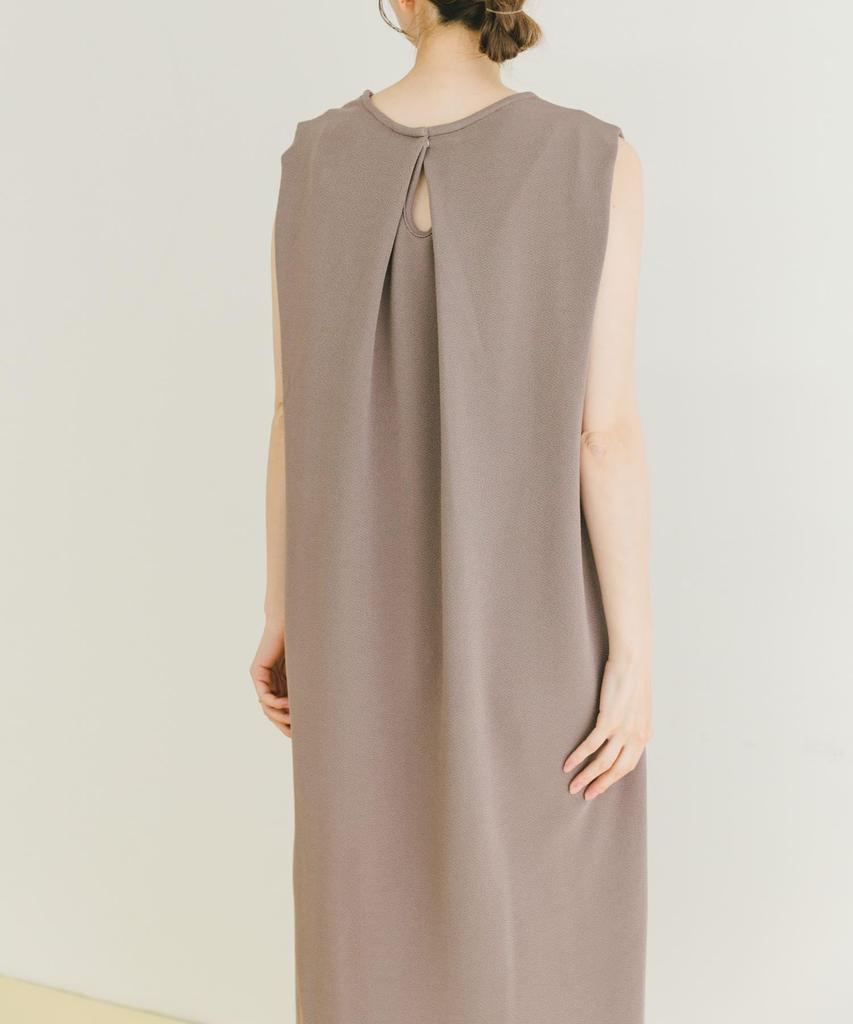 Urban Research Items Shoulder Tuck Sleeveless Dress MOC FREE Women's ITA5-26A030