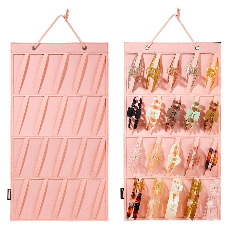 Зажимы для волос, органайзер, большая емкость, держатель для повязки на голову, настенный зажим для волос