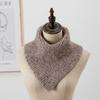 Knitted Fake Collar Woman Winter Keep Warm Ring Scarf Neck Protection Detachable Collar Female Soft Muffler