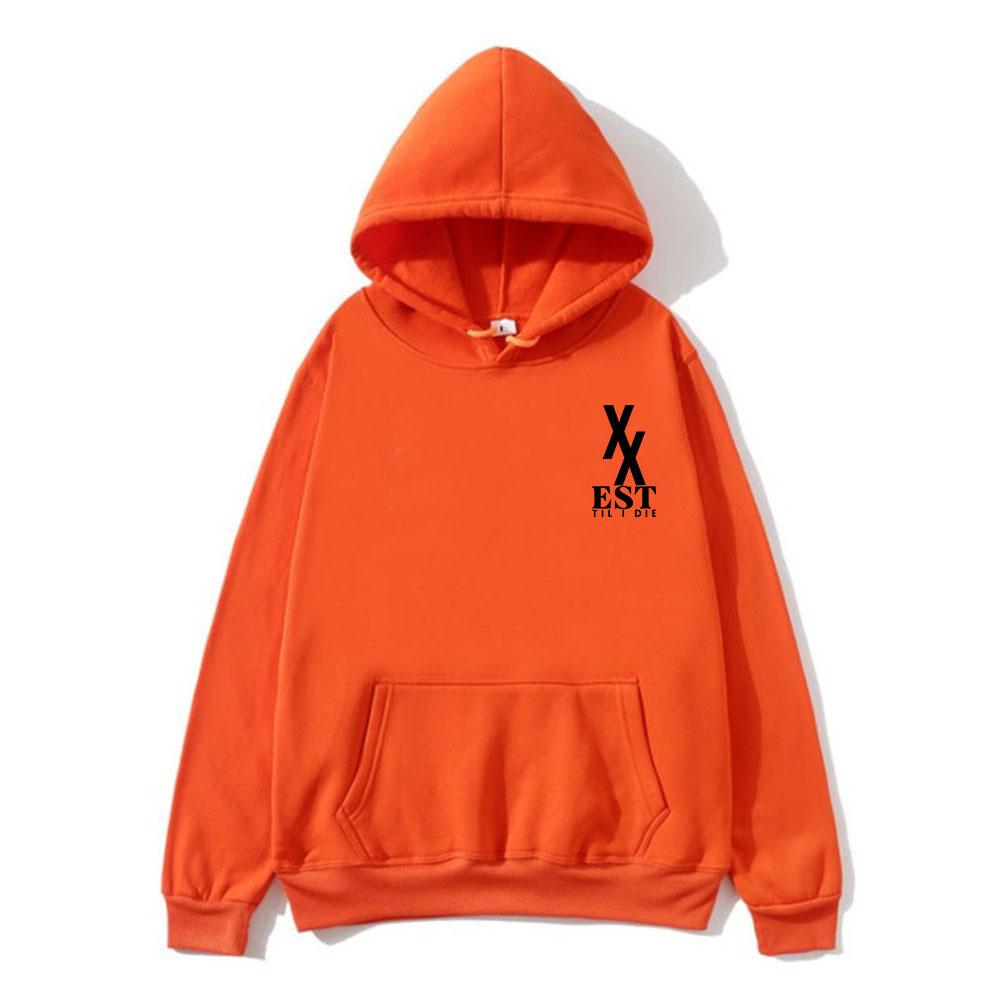 2025 XX EST Til I Die Hoodies Rapper Mgk Machine Gun Kelly Sweats  Hoodie Fashion Design Men's Women's Sweatshirt Autumn Winter