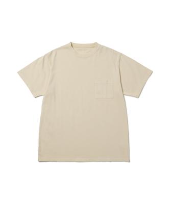 Футболка с garment-окрашиванием TS-25AU011, Короткий рукав, Мужская и Женская, IVORY, Размер L