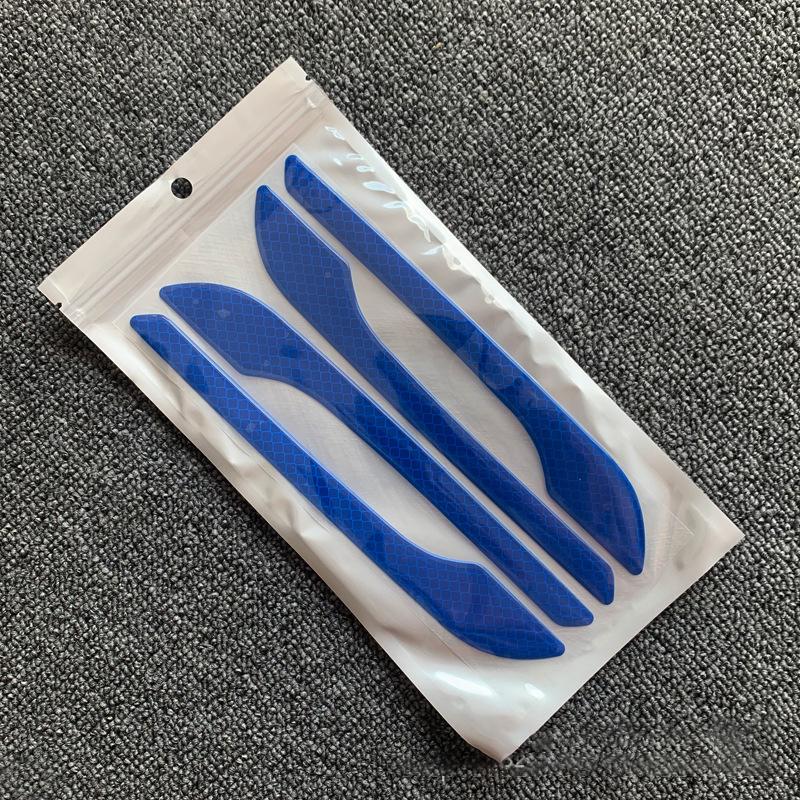 4 шт. защитная пленка для дверной ручки Tesla Model Y 3 из АБС-материала с карбоновым покрытием, цветная крышка дверной ручки, модель Y 3, аксессуары