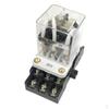 1pc 24VDC/240V 11 Pins Coil High Power Relay W/ Socket Included