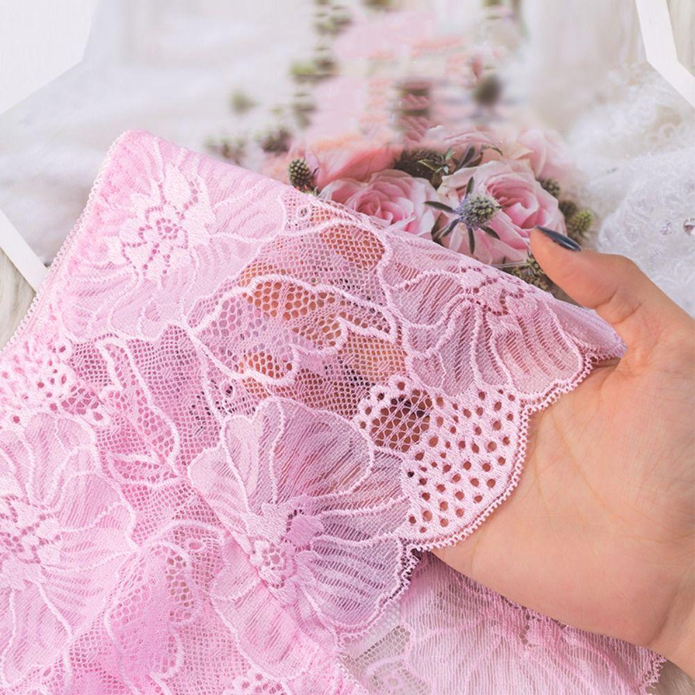 4 шт. Сетчатые прозрачные кружевные трусики с цветочным узором, с низкой посадкой, женское нижнее белье, бесшовные кружевные трусы, женские