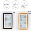Ids Art Frames, Front Opening Kids Artwork Frames Changeable, White Artwork Display Storage Frame For Wall, Holds 50 Pcs, For 3D