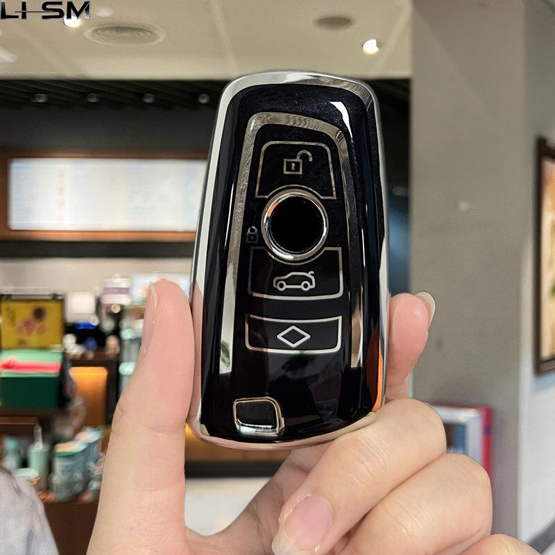 Для Bmw I7 X7 G07 Lci Ix I20 X1 X3 X5 U11 5 7 Серии G70 G09 Xm U06 G81 M3 Модный ТПУ Чехол для Ключа Автомобиля Защищенный Брелок