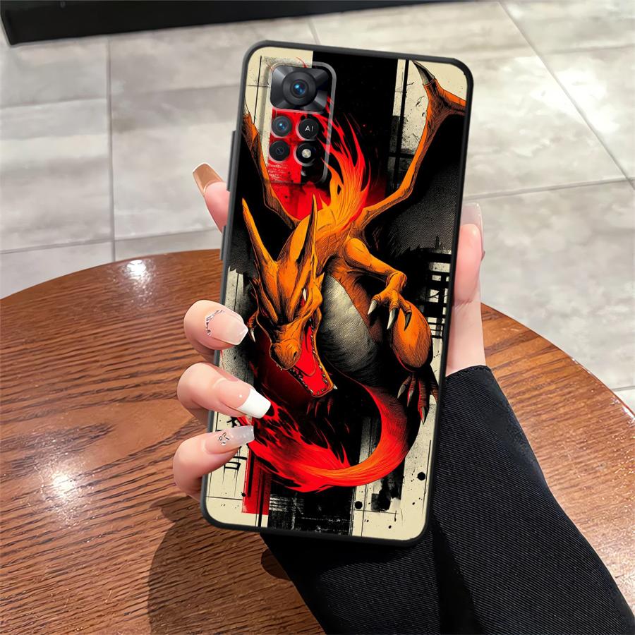 Горячий Аниме Покемон Чехол для Телефона для Xiaomi Redmi Note 9 13 Pro Plus 11 14 7 8 10 11s 12s 10S 9S 12 Pro