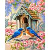 5D DIY Diamond Painting Home Bird Full Round Scenery Diamond Embroidery Cross Stitch
