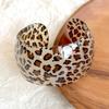 Темпераментный полимерный браслет-манжета Модный преувеличенный браслет Леопардовый принт Браслеты-манжеты Подарок
