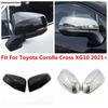 Декоративная накладка на корпус зеркала заднего вида Для Toyota Corolla Cross XG10 - 2025 ABS Углепластик Аксессуары Внешний вид