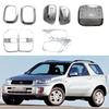 Подходит для 00-03 Toyota Rav4: Ручка зеркала заднего вида, накладки на фары и задние фонари и другие детали экстерьера