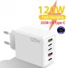 Xiaomi 120W Super Fast Charger Multi 5 Ports 3.0 USB C PD Phone Charger High Speed Charging For iPhone Xiaomi Samsung EU US Plug