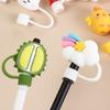 Drinkware Plugs Splash Proof Straw Decoration Straw Cover Dust Cap Cup Accessories Straw Topper