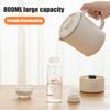 800ml Collapsible Travel Electric Kettle BPA-Free Auto Shut-off Foldable Design Portable 600W Water Boiler Small Kettle