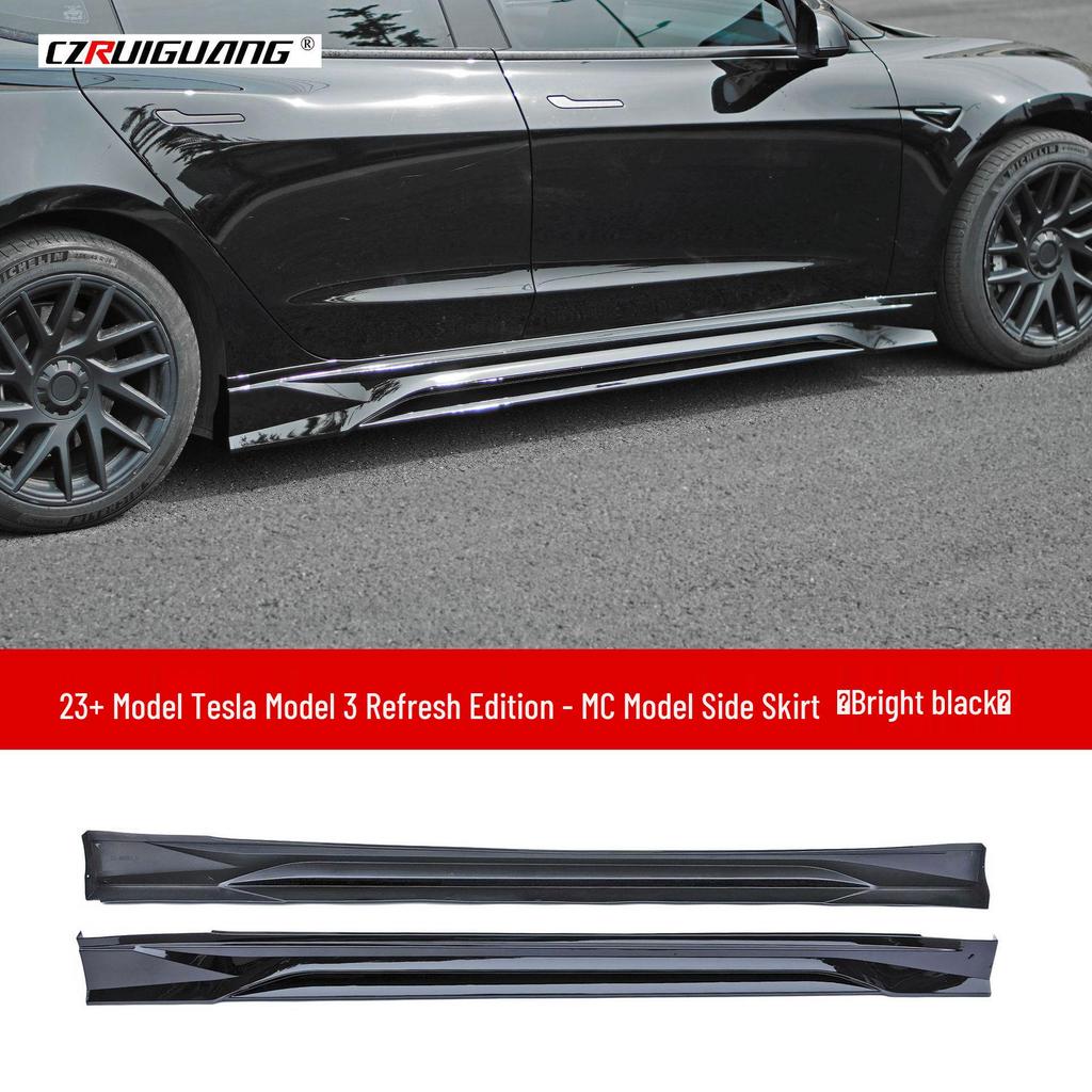 Tesla Model 3 Facelift 2023 Side Skirts, Front Splitter, Body Kit, Rear Spoiler, Rear Diffuser - Undamaged