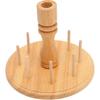 Wooden Thread Holder Rack, 8 Spools Beech Wood Embroidery Quilting Sewing Tools Bobbin Holder, Sewing Storage Rack Holder
