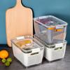 Large Capacity Refrigerator Food Crisper Vegetable Fruit Storage Box for Kitchen Draining Basket Food Seal Boxes Food Storage