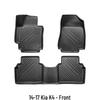3D Коврики для Kia K4 (2014-2017), Экологичный ТПЭ, Дизайн с высоким краем