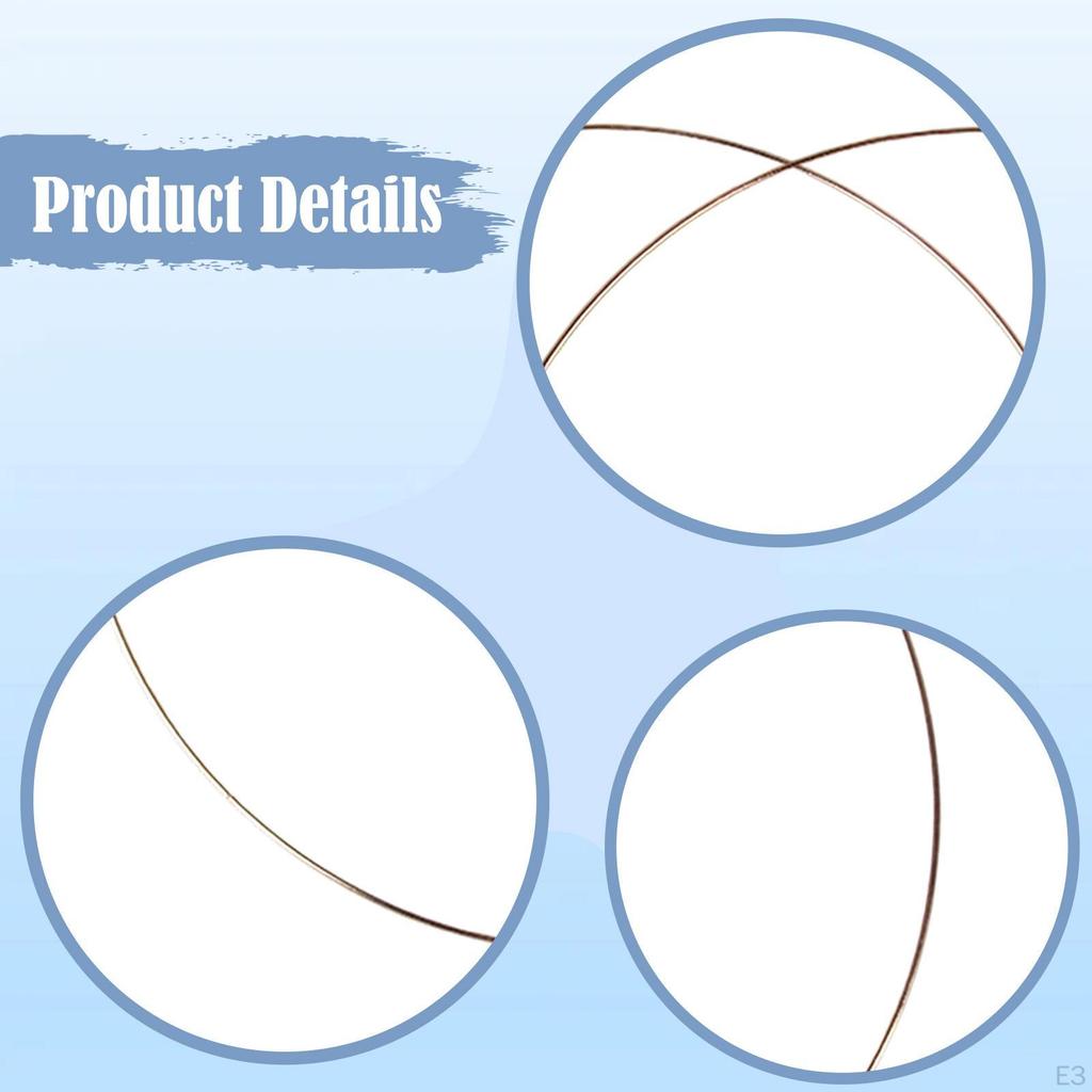 2 Pieces Metal Floral Hoops Craft Iron Rings Round for Macrame Crafts DIY Dreamcatcher