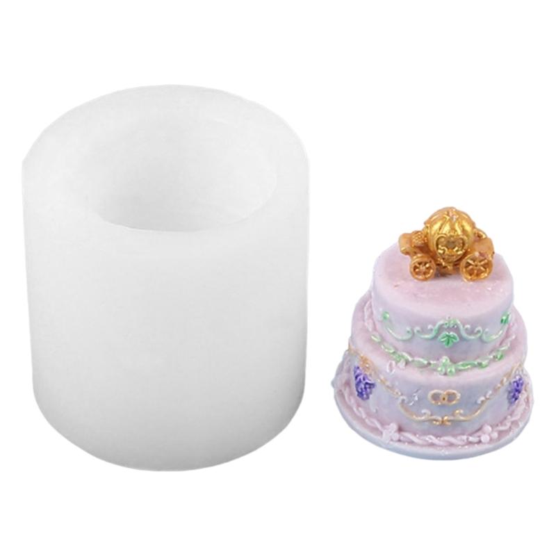 Cake Shaped Silicone Chocolate Moulds Baking Molds Fondant Mold Cake Decorating Tools Resin Moulds Silicone Material