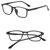 Unisex Design Myopia Prescription Lenses Eyeglasses TR90 Material Anti Blue Light Rectangle Eyewear for Computer Reading Presbyopia Eye Protection